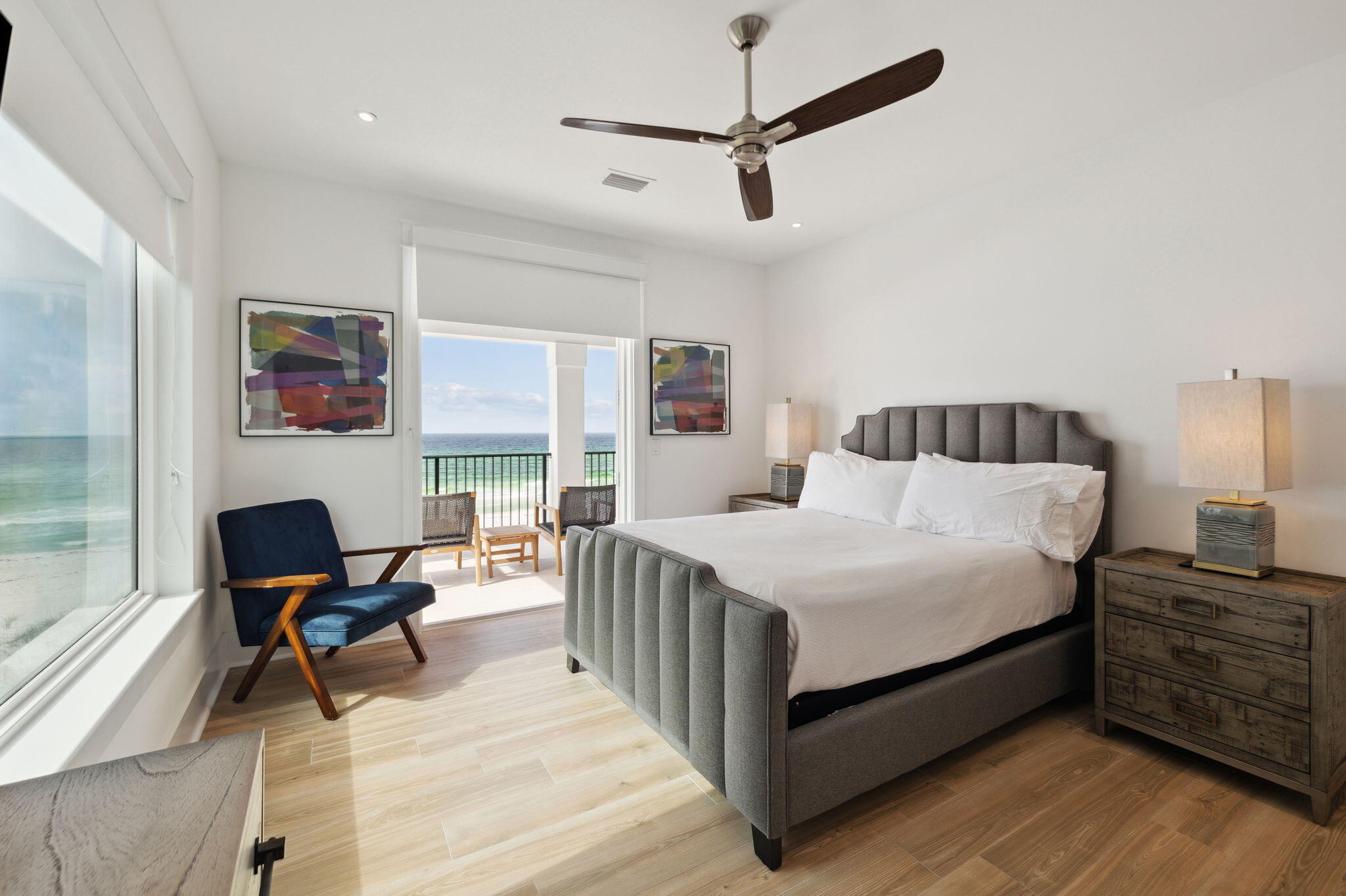 3464 Scenic Highway 98 Destin, FL 32541 - Photo 19 of 24 a bedroom with a bed and a desk