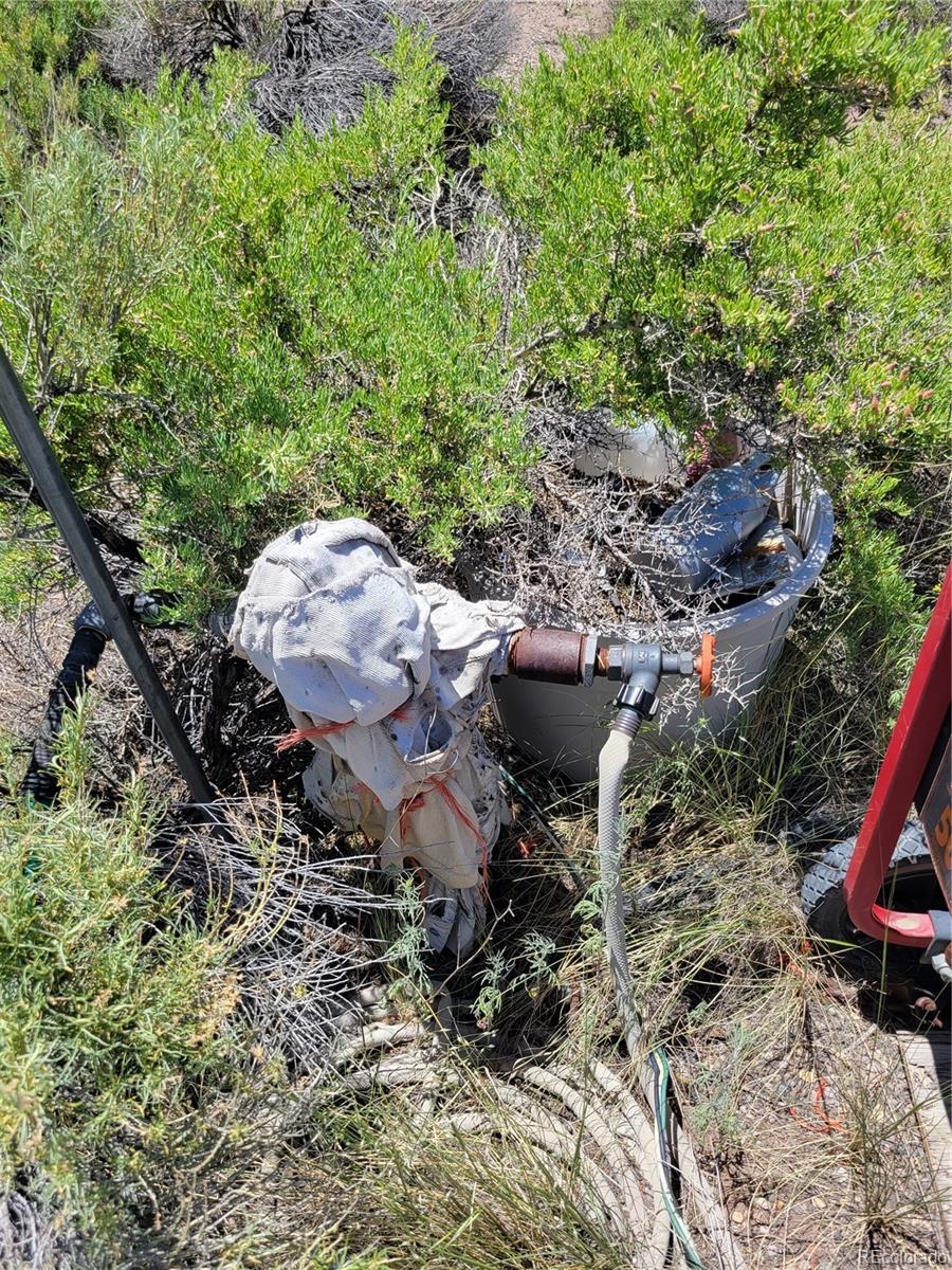 6185 Hart Road Alamosa, CO 81101 - Photo 6 of 19 a view of a backyard with plants and trees