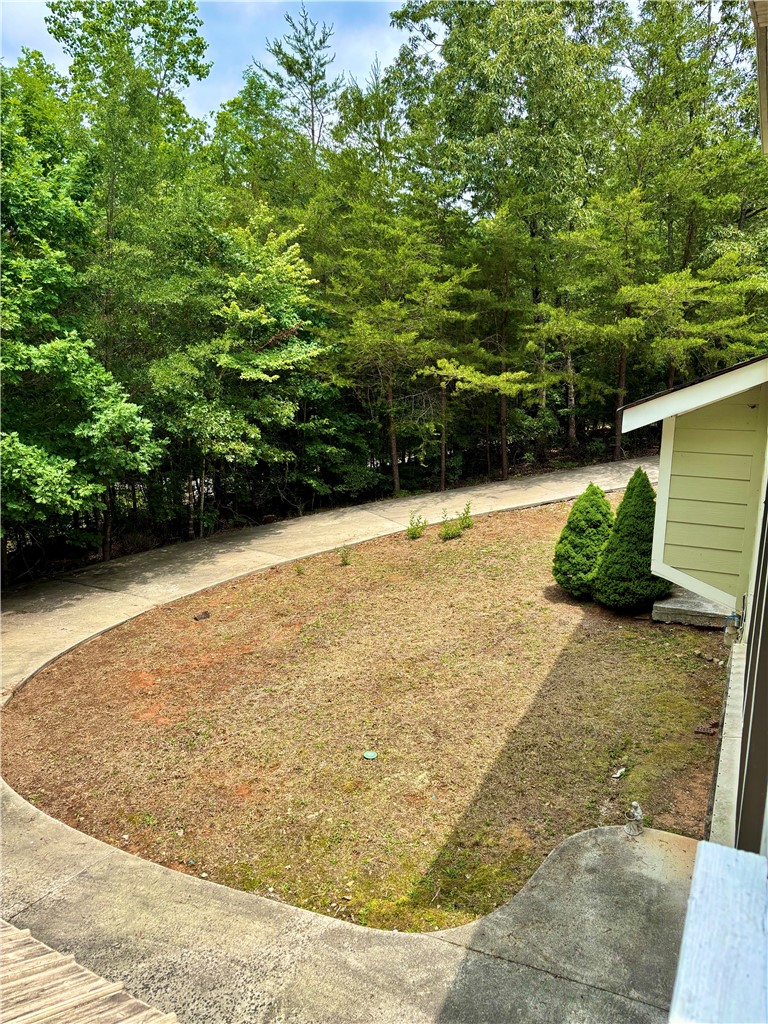608 McKinney Way Westminster, SC 29693 - Photo 27 of 34 Side yard with concrete driveway.