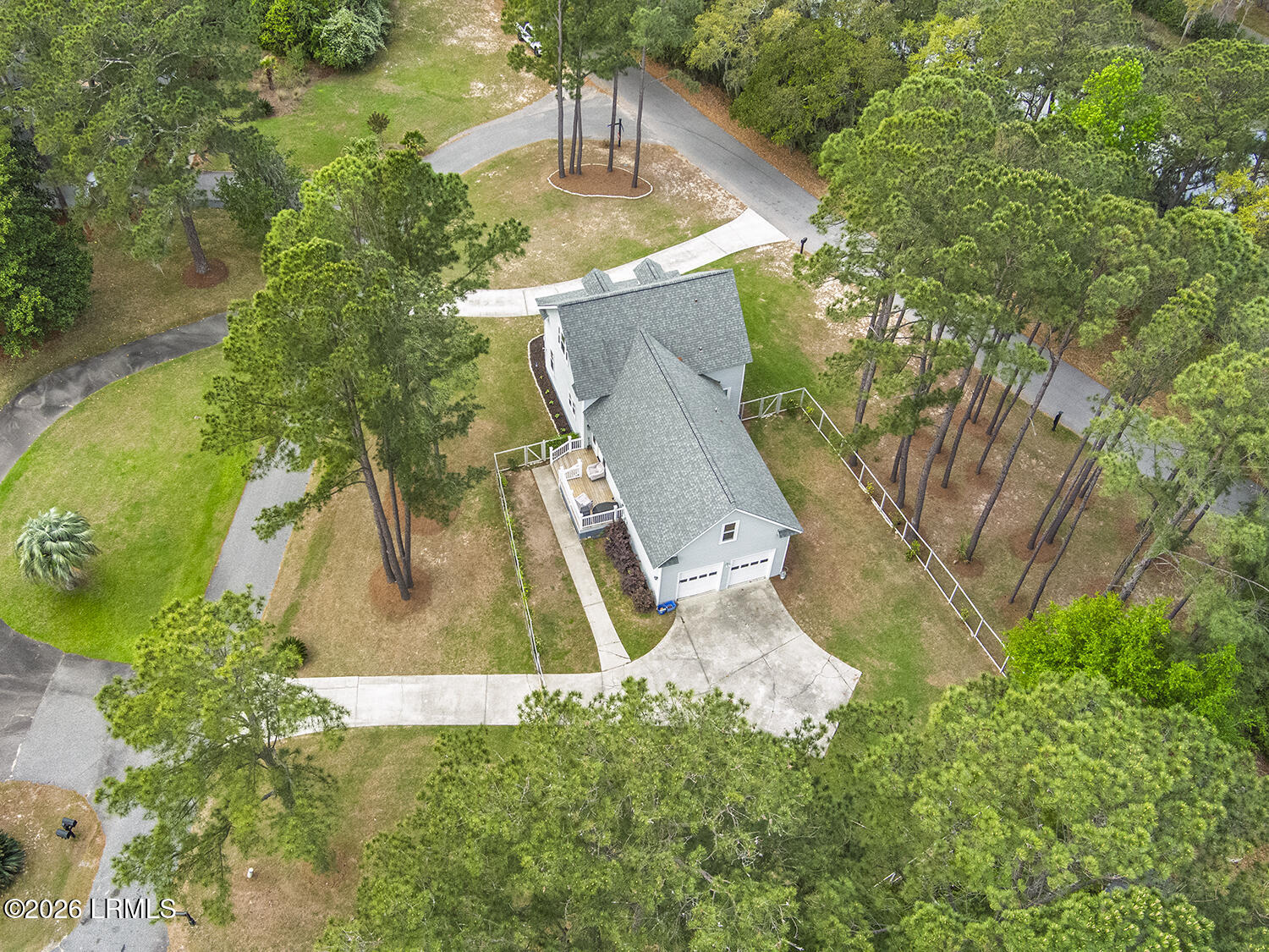 277 Pleasant Point Drive Beaufort, SC 29907 - Photo 38 of 46 Aerial from back of home
