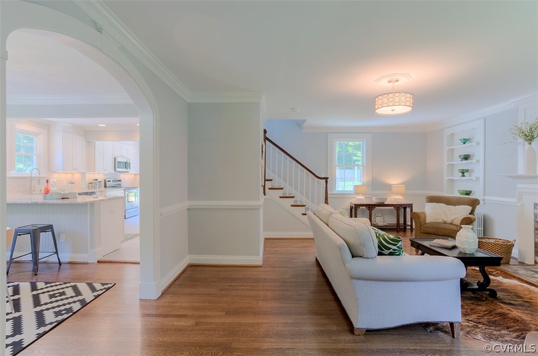 7110 Cherokee Road Richmond, VA 23225 - Photo 47 of 47 Open floor plan showing the ease of flow to living