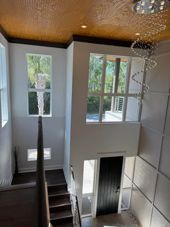 a view of an entryway