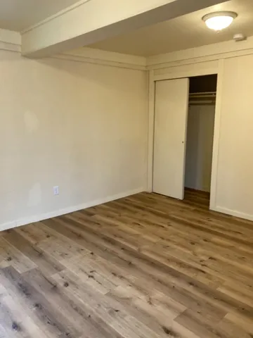 a view of empty room
