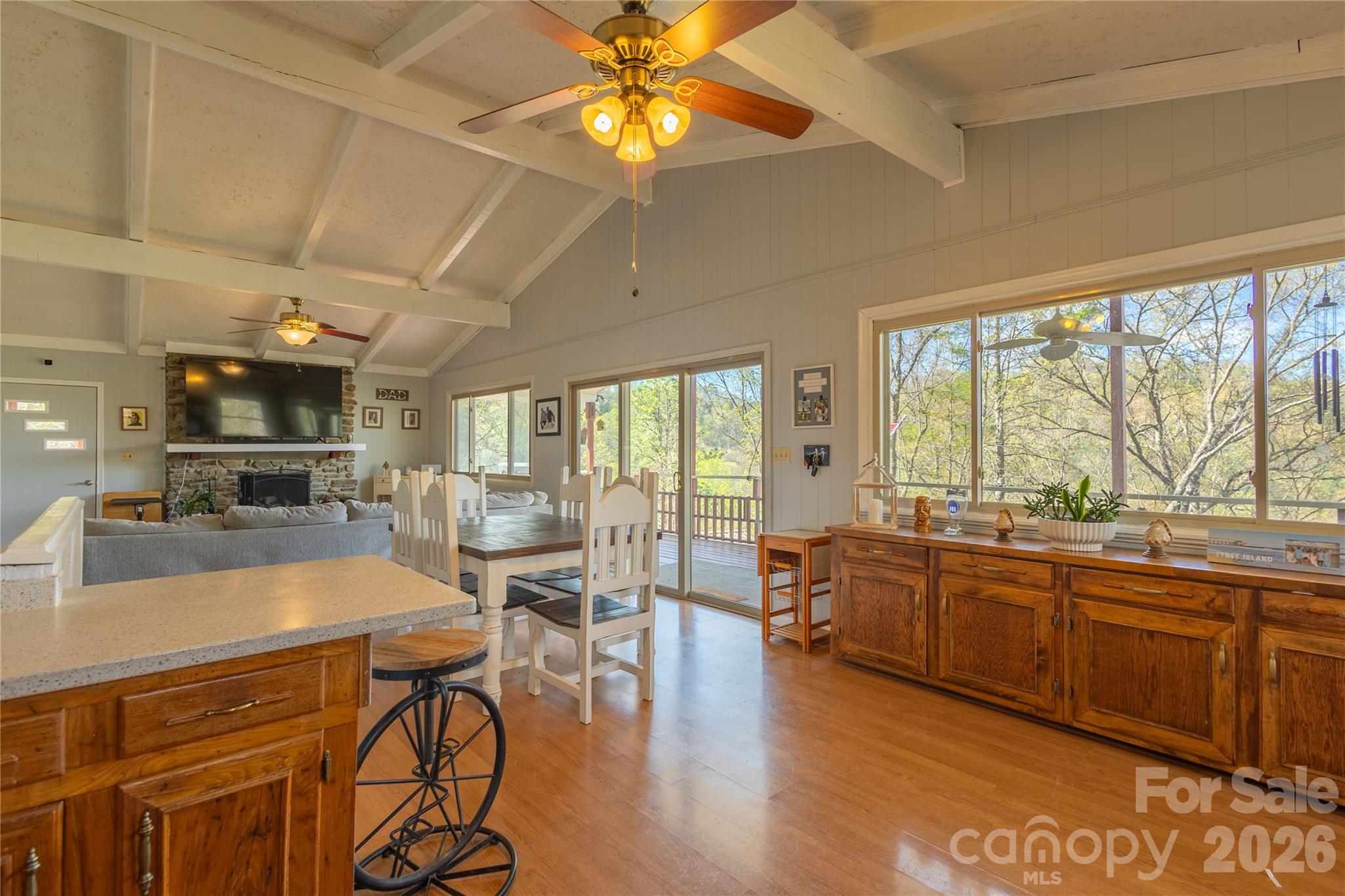 344 Pine Ridge Trail Almond, NC 28702 - Photo 14 of 36 a room with lots of counter top space and furniture