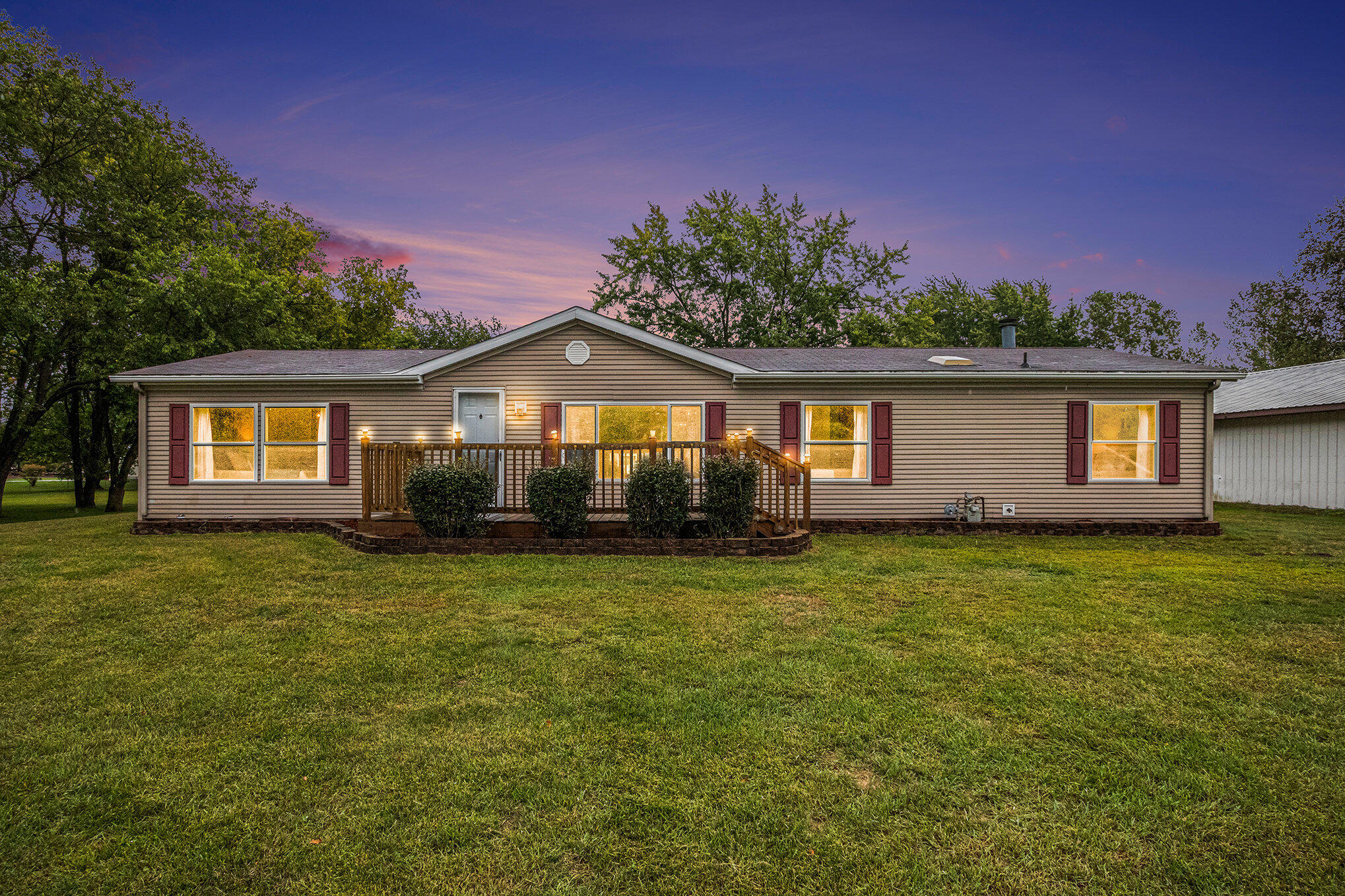 4259 John Goff Road Watervliet, MI 49098 - Photo 6 of 44 Front Twilight