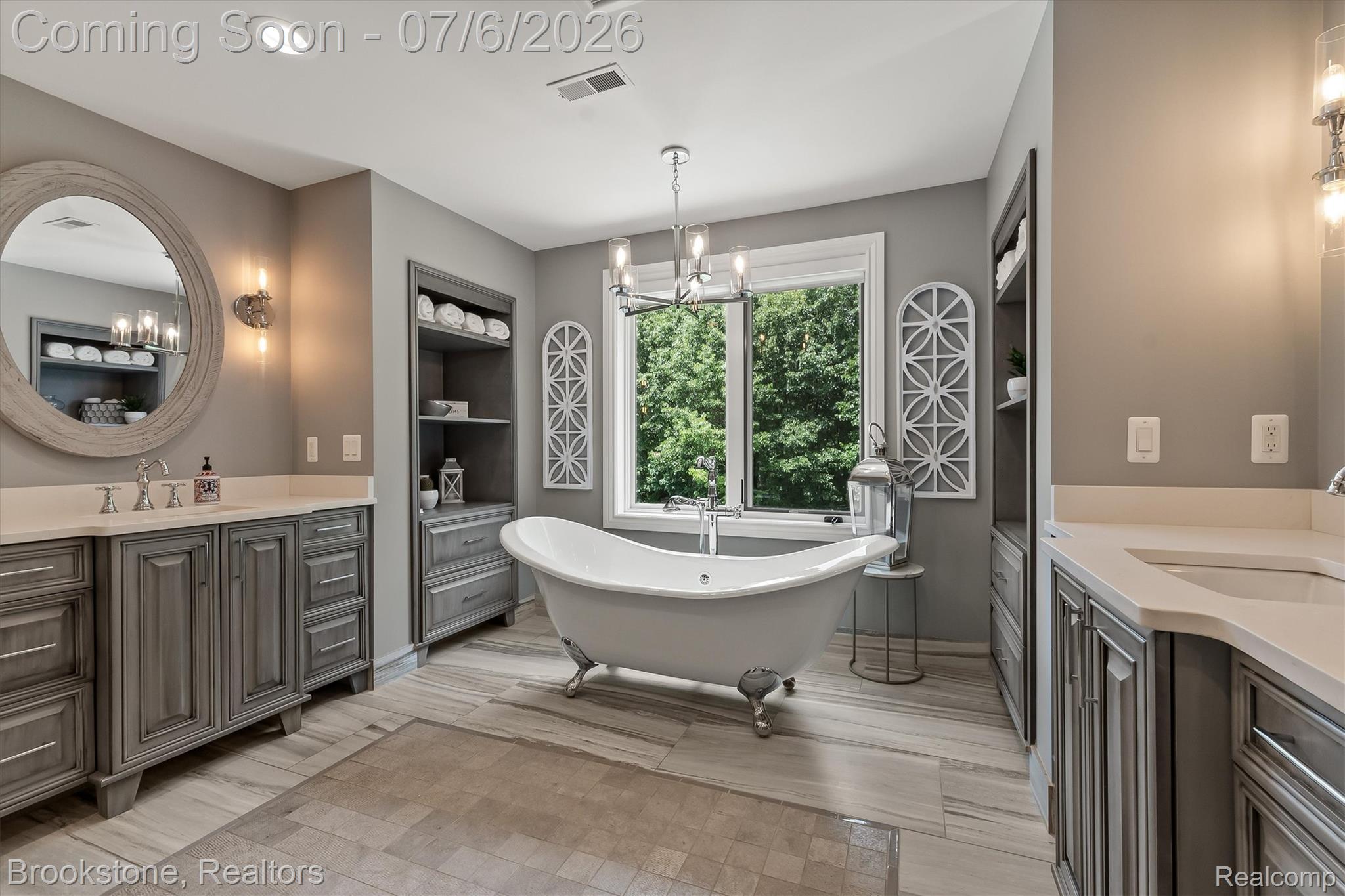 5458 Boulderwood Ridge Clarkston, MI 48348 - Photo 31 of 52 Spa-Inspired Primary Bathroom