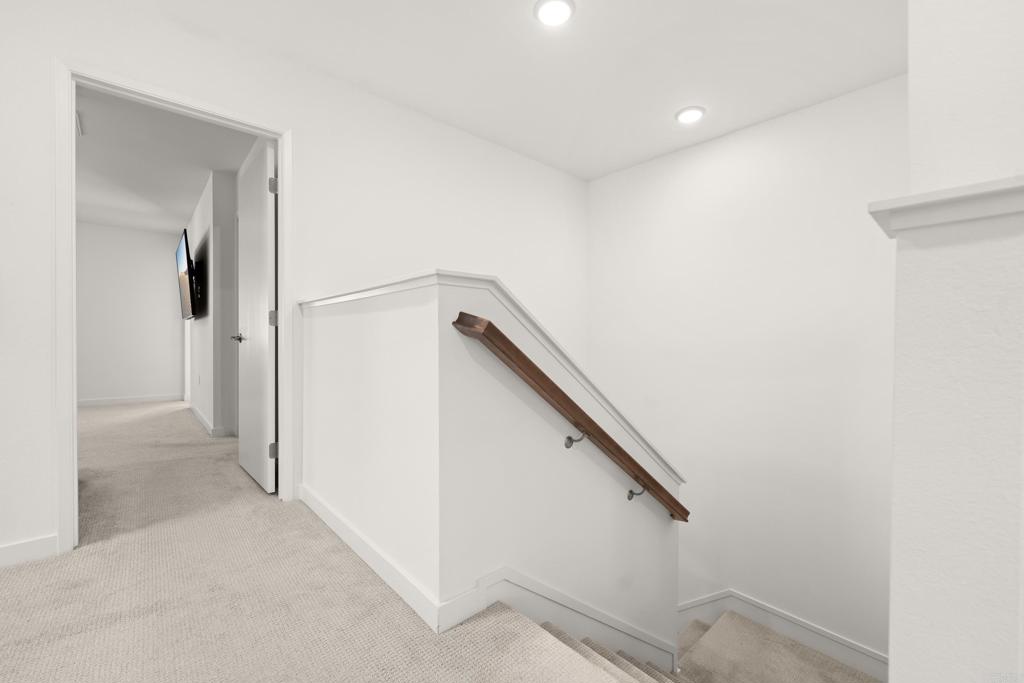 35115 Crop Place Fallbrook, CA 92028 - Photo 27 of 41 a view of staircase with white walls and white walls