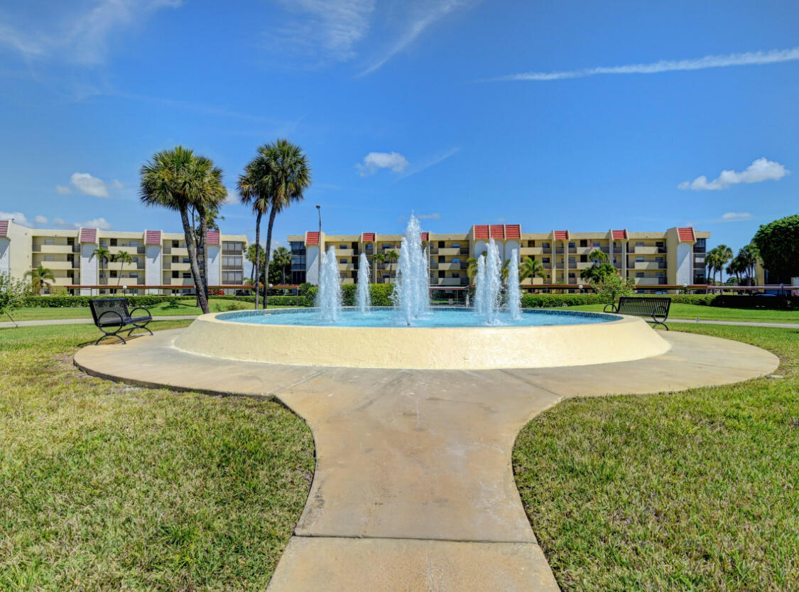 23249 Barwood Lane North, Unit 402 Boca Raton, FL 33428 - Photo 16 of 27 a view of outdoor space yard and lake view