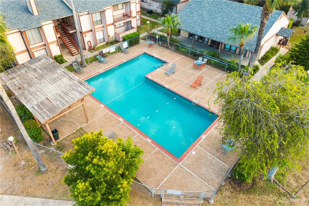3005 Old Alice Road, Unit 200G Brownsville, TX 78521 - Photo 14 of 21 a view of a backyard with sitting area