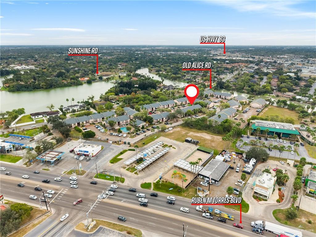 3005 Old Alice Road, Unit 200G Brownsville, TX 78521 - Photo 16 of 21 an aerial view of multiple house