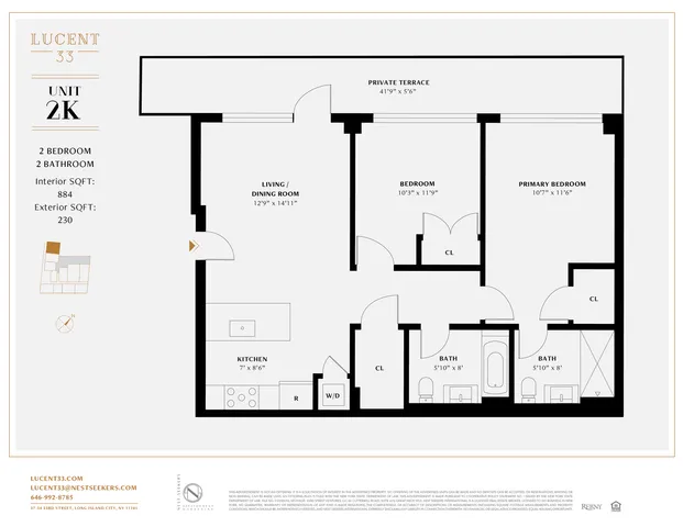 $1,288,750 | 37-34 33rd Street, Unit 2K | Long Island City