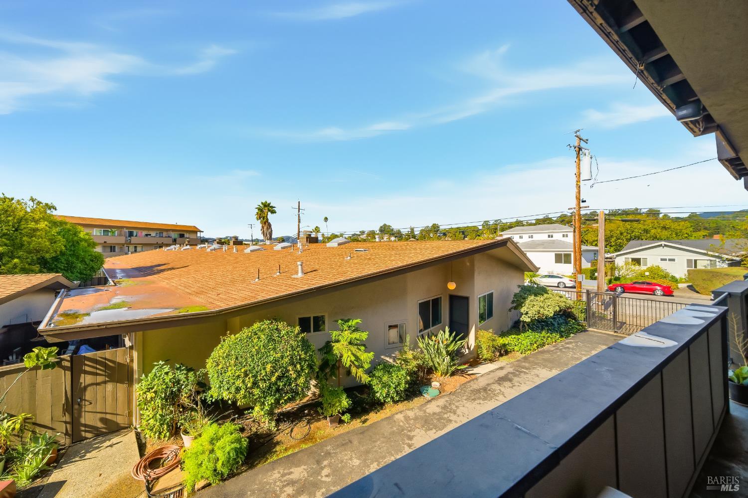 155 Canal Street, Unit 7 San Rafael, CA 94901 - Photo 11 of 17 a view of a balcony with an outdoor space