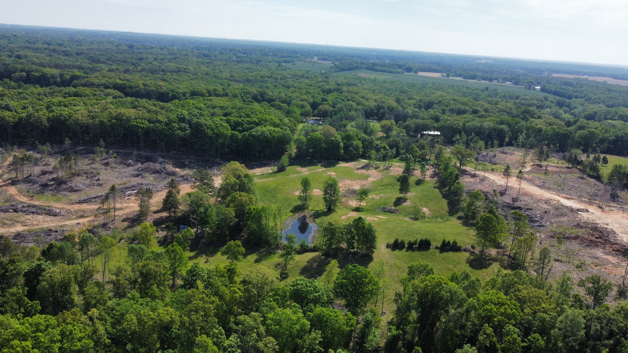1185 Blackburn Road McKenzie, TN 38201 - Photo 11 of 33 an aerial view of a house with a yard
