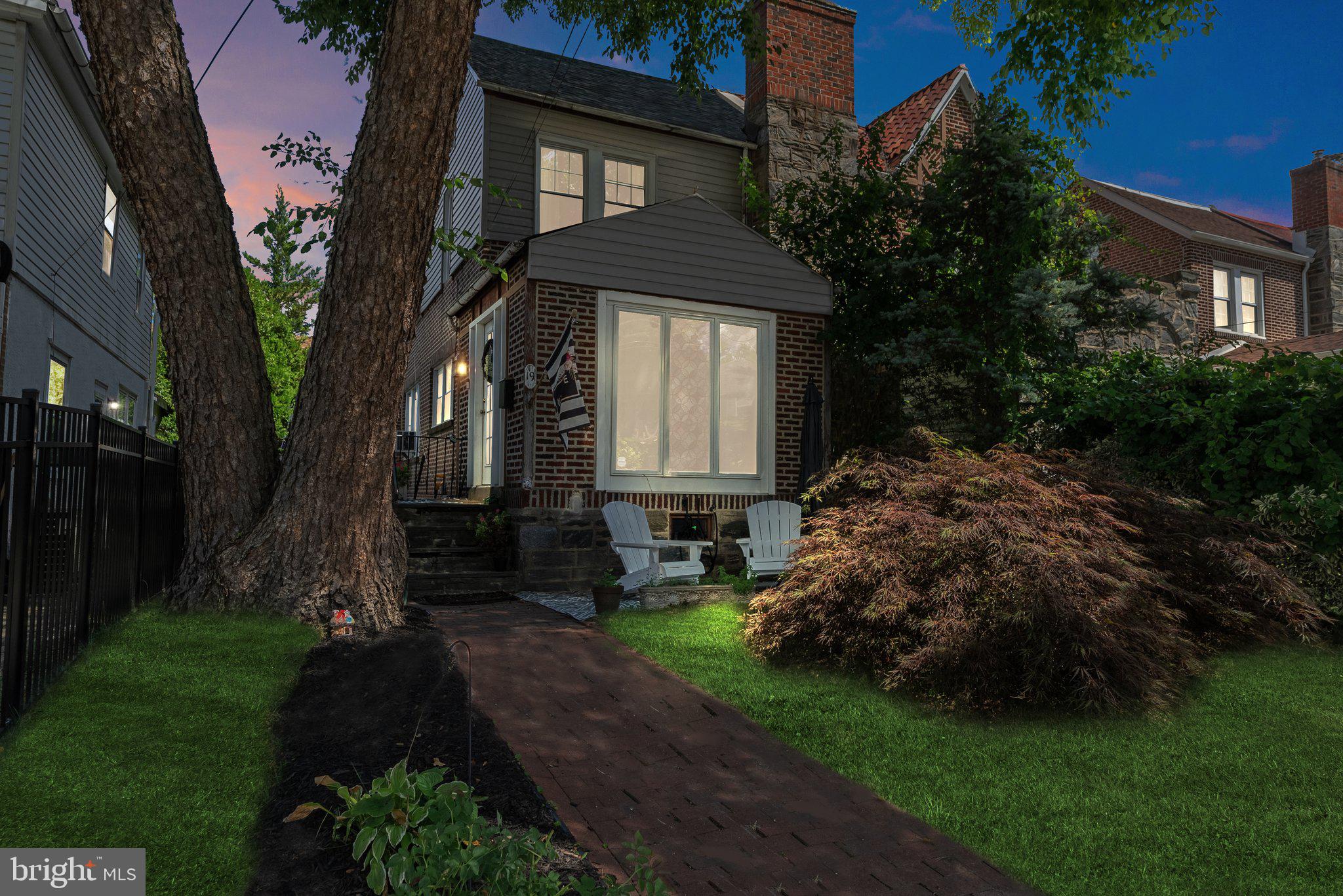 Cool view of the home!