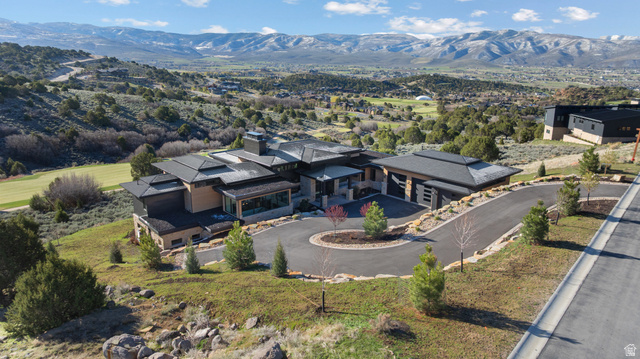 2754 East Boulder Top Loop Heber City, UT 84032 - Photo 1 of 1 View from above of property with a mountain backdrop