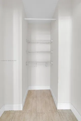 a view of a room with shelf