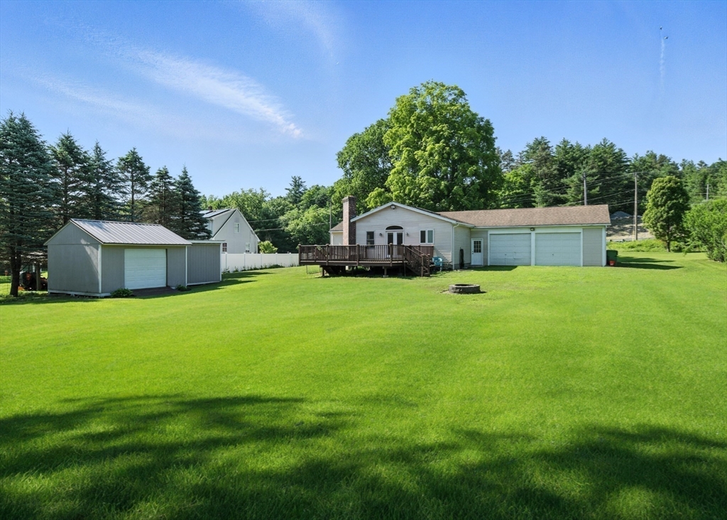4 Dunhamtown Road Monson, MA 01069 - Photo 23 of 27 a house view with a sitting space and garden