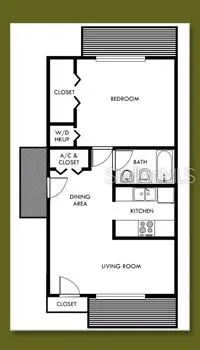 $1,100 | 3555 Southwest 20th Avenue, Unit 5, Gainesville, FL 32607