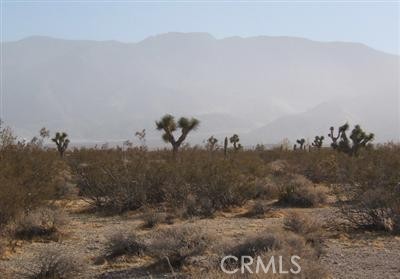 0 Azurite Road Lucerne Valley, CA 92356 - Photo 5 of 6 From the road, facing south overlooking the property.