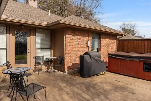 a view of outdoor seating area