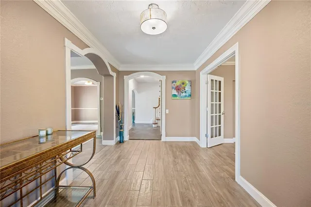 a view of a walk in closet