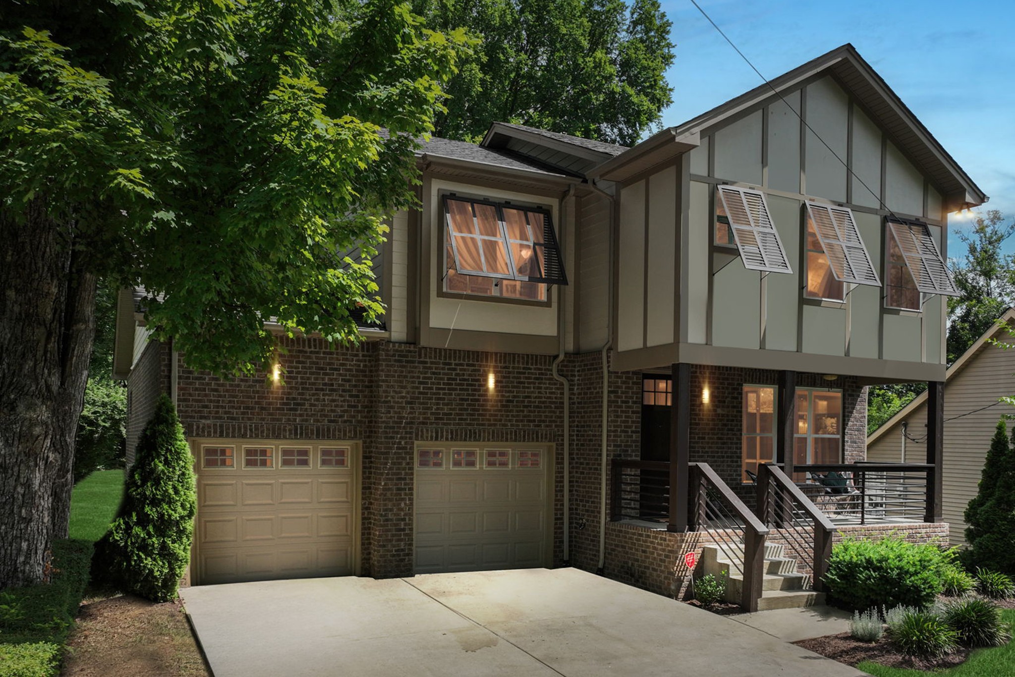 948 Glass Street Franklin, TN 37064 - Photo 39 of 40 a front view of a house with parking area