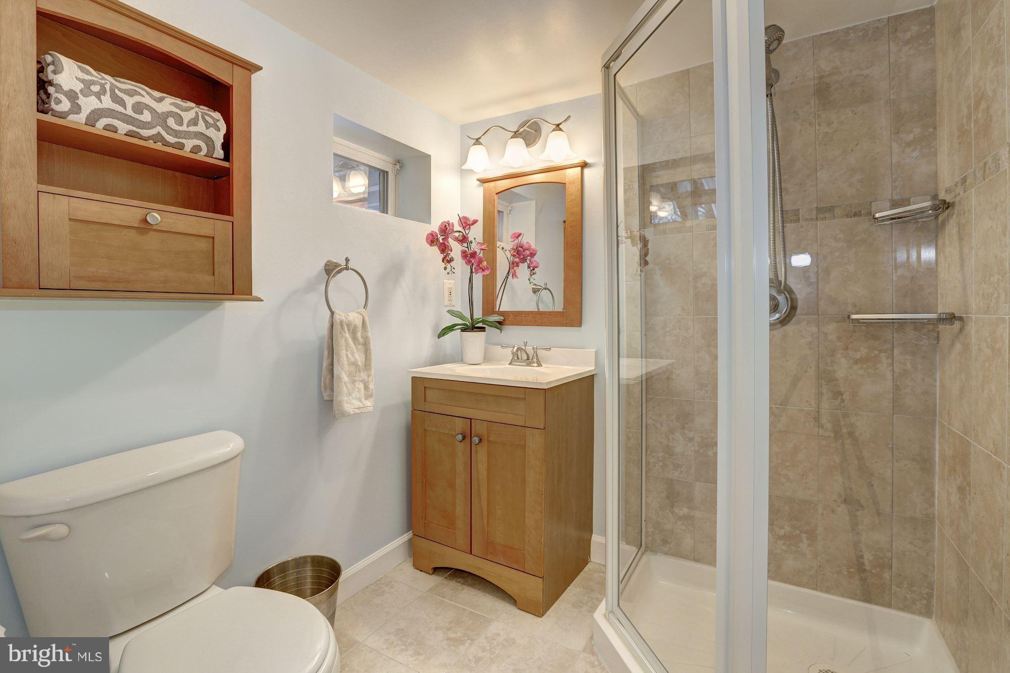 5615 Greentree Road Bethesda, MD 20817 - Photo 21 of 30 Renovated lower level full bath