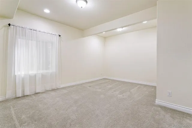 a view of a storage & utility room