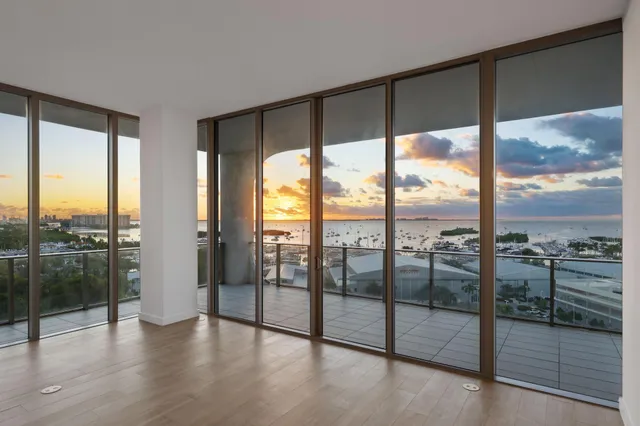 a white bath tub sitting in a bathroom
