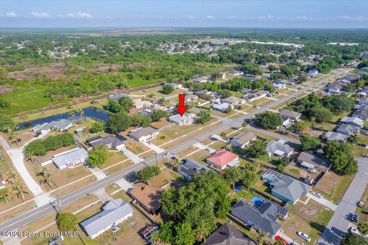 5975 Aruin Street Cocoa, FL 32927 - Photo 65 of 70 Ariel w/pin