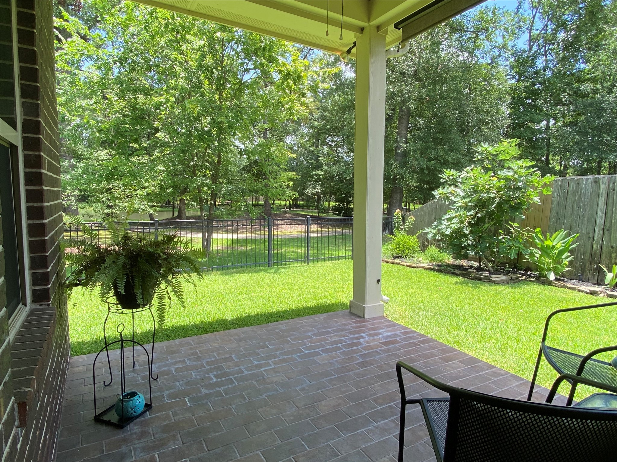 19861 Driver Forest Drive Porter, TX 77365 - Photo 29 of 38 a view of a two chairs in the garden