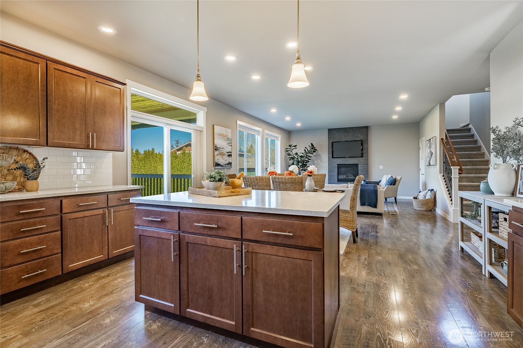 5319 Coastal Loop Blaine, WA 98230 - Photo 13 of 40 a kitchen with lots of counter space and a sink