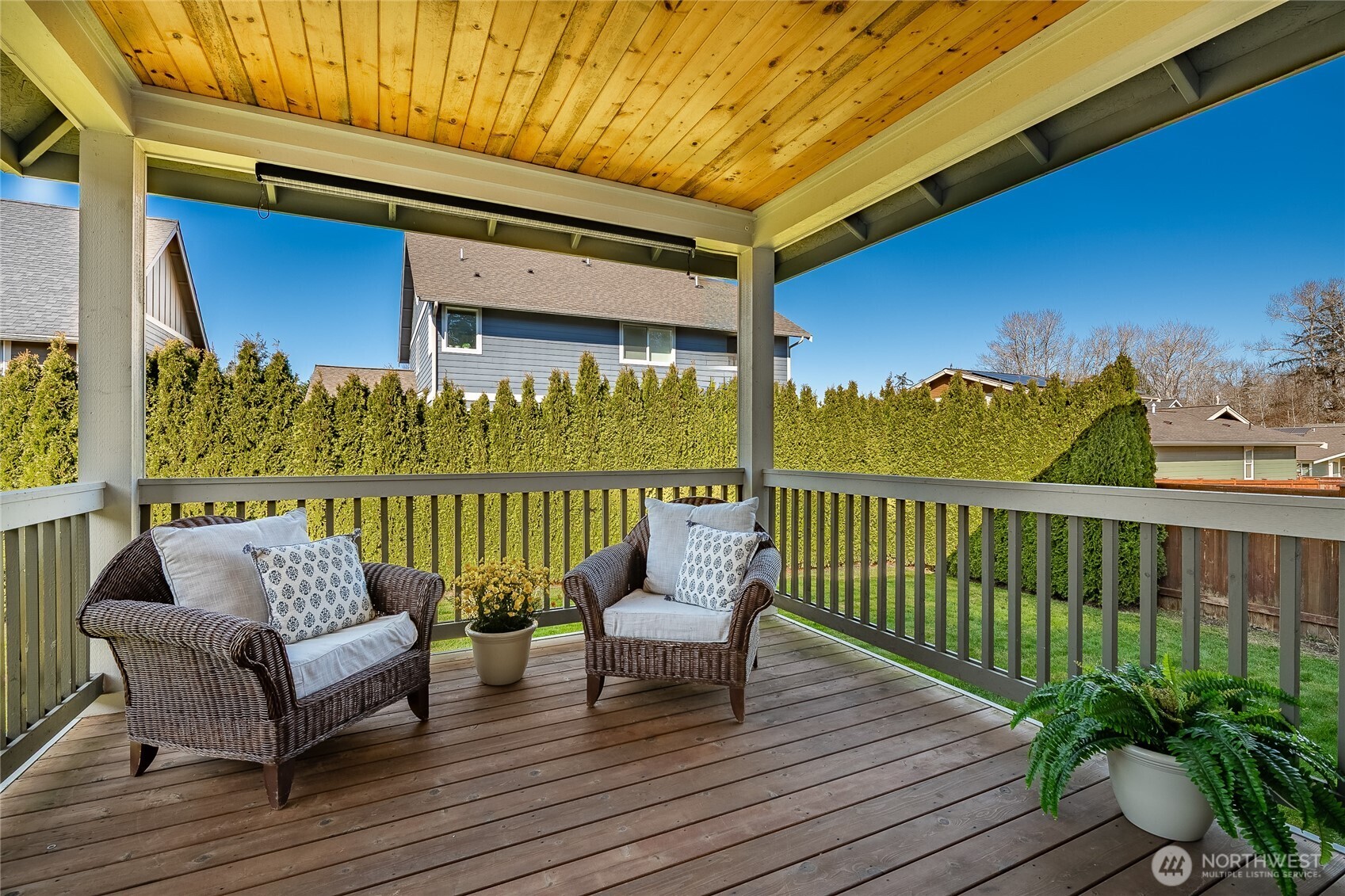 5319 Coastal Loop Blaine, WA 98230 - Photo 14 of 40 a view of a chairs on the roof deck