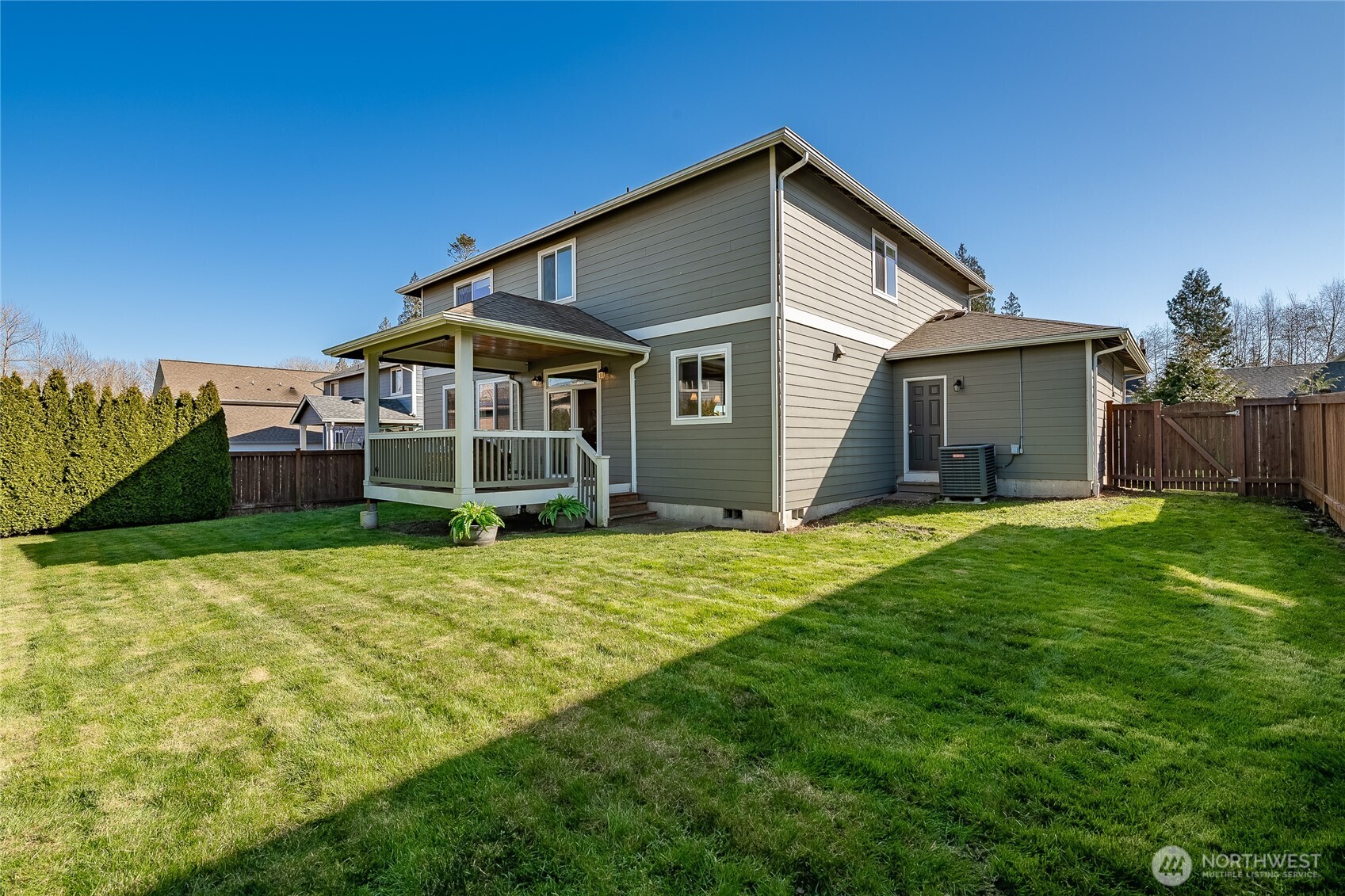 5319 Coastal Loop Blaine, WA 98230 - Photo 16 of 40 a view of a house with yard and deck