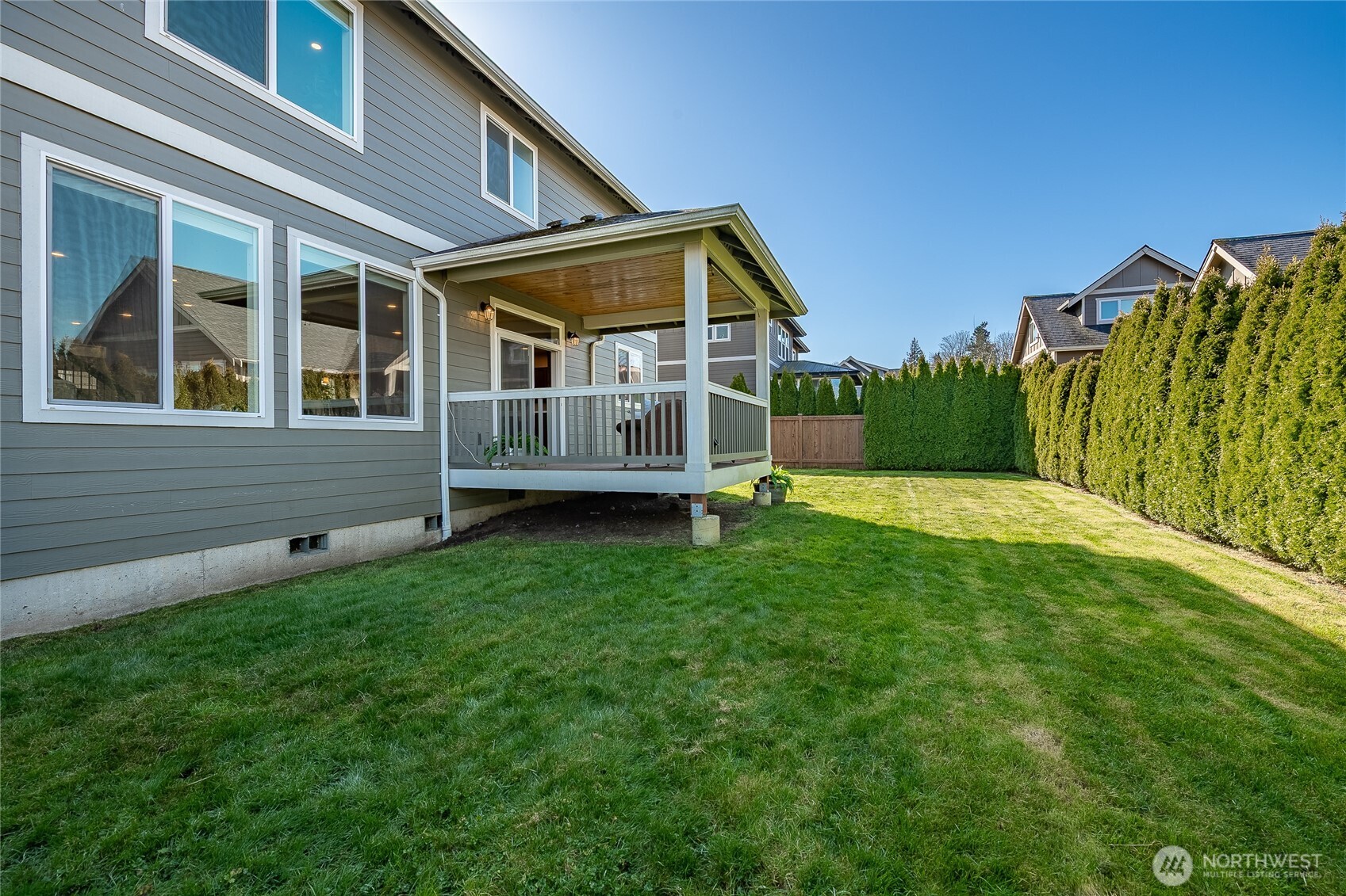 5319 Coastal Loop Blaine, WA 98230 - Photo 17 of 40 a view of a house with a backyard