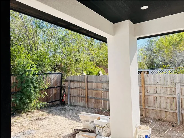 a view of empty room