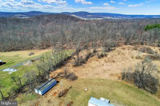 a view of a yard with an outdoor space