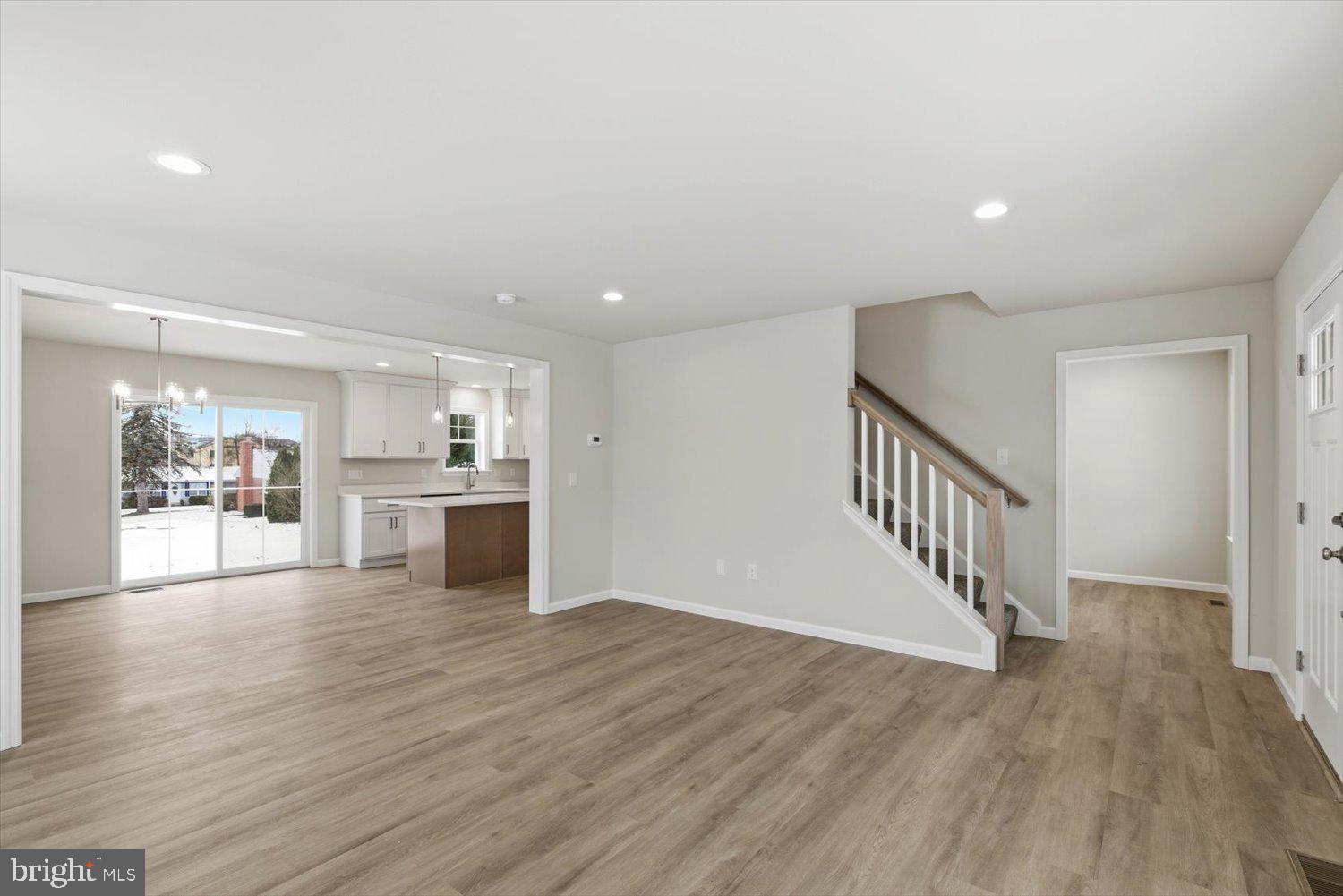 228 Hockersville Road Hershey, PA 17033 - Photo 4 of 36 a view of a kitchen with wooden floor and a kitchen