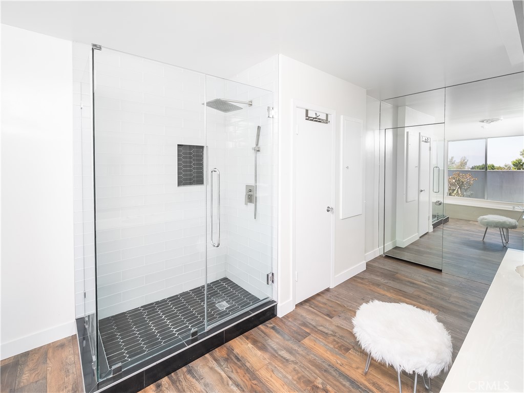 20193 Adele Drive Woodland Hills, CA 91364 - Photo 24 of 38 a view of a room with wooden floor