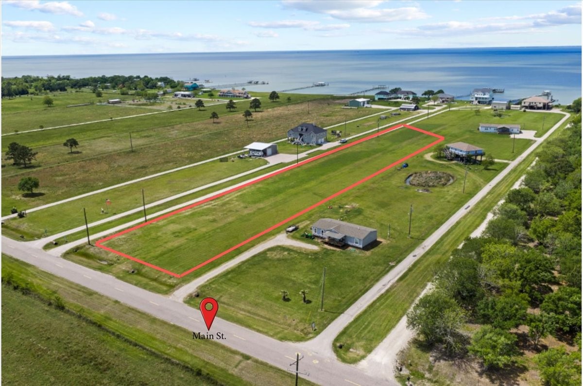 4409 West Bayshore Road Anahuac, TX 77514 - Photo 5 of 15 an aerial view of a tennis court