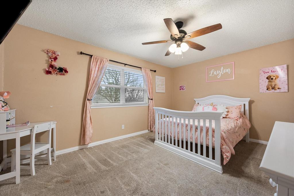806 Ridgeway Road Joshua, TX 76058 - Photo 20 of 27 a bedroom with a bed and a window