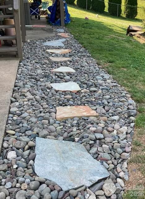 124 Oak Hill Road Candler, NC 28715 - Photo 23 of 29 a view of a backyard