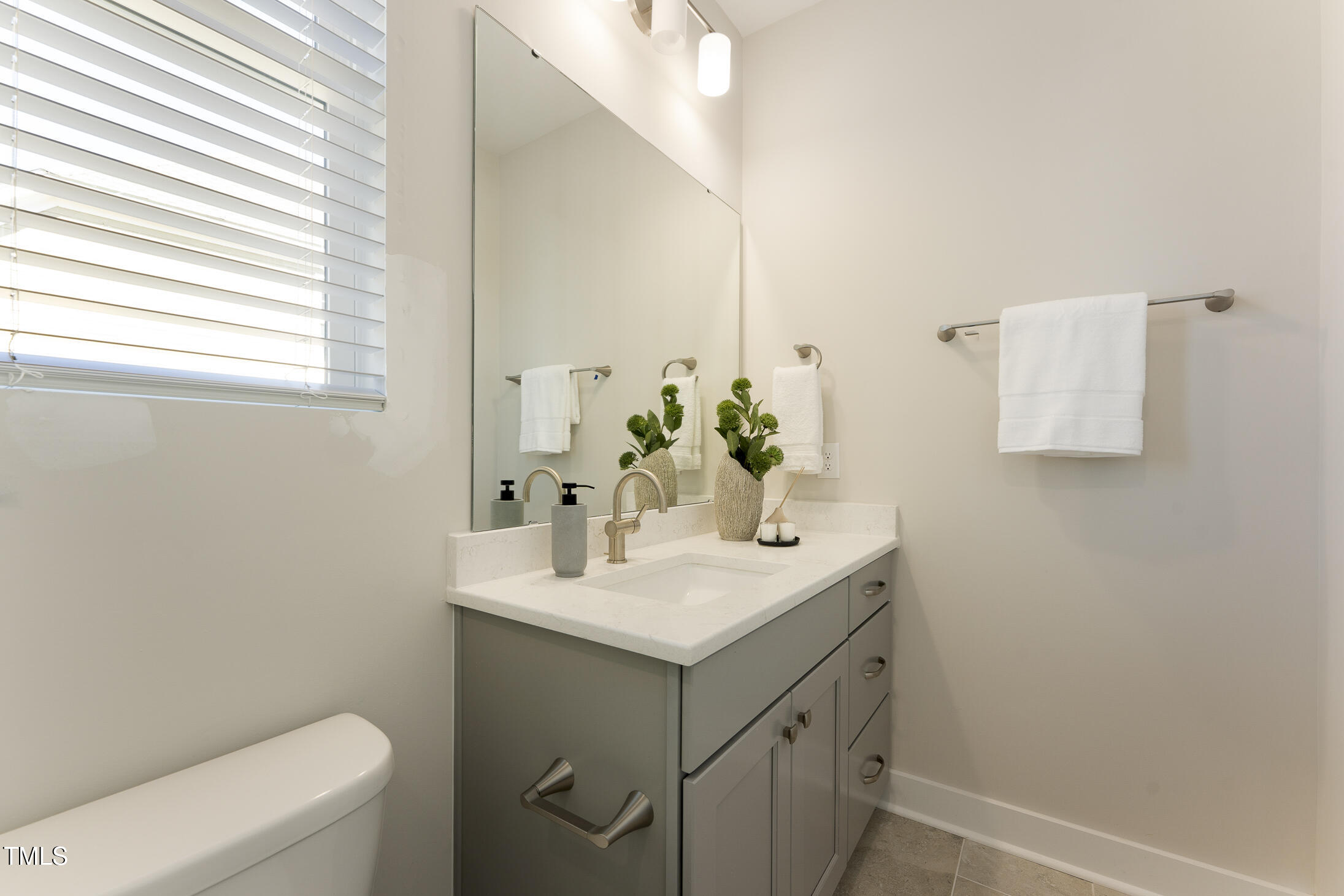 604 Whistable Avenue Wake Forest, NC 27587 - Photo 10 of 44 a bathroom with a sink and a toilet