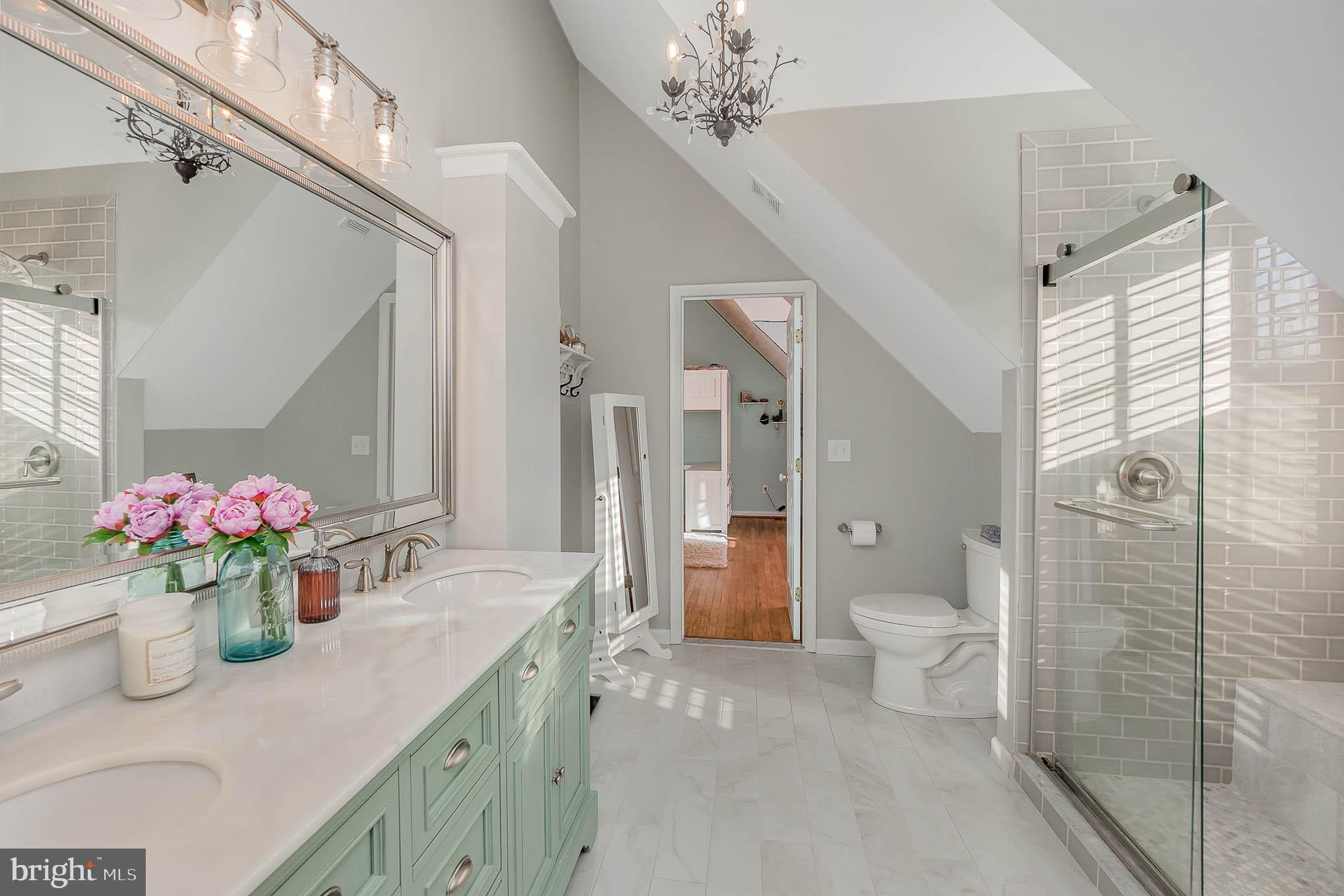 616 Weatherby Road Bel Air, MD 21015 - Photo 41 of 58 Upper Level Remodeled Bath