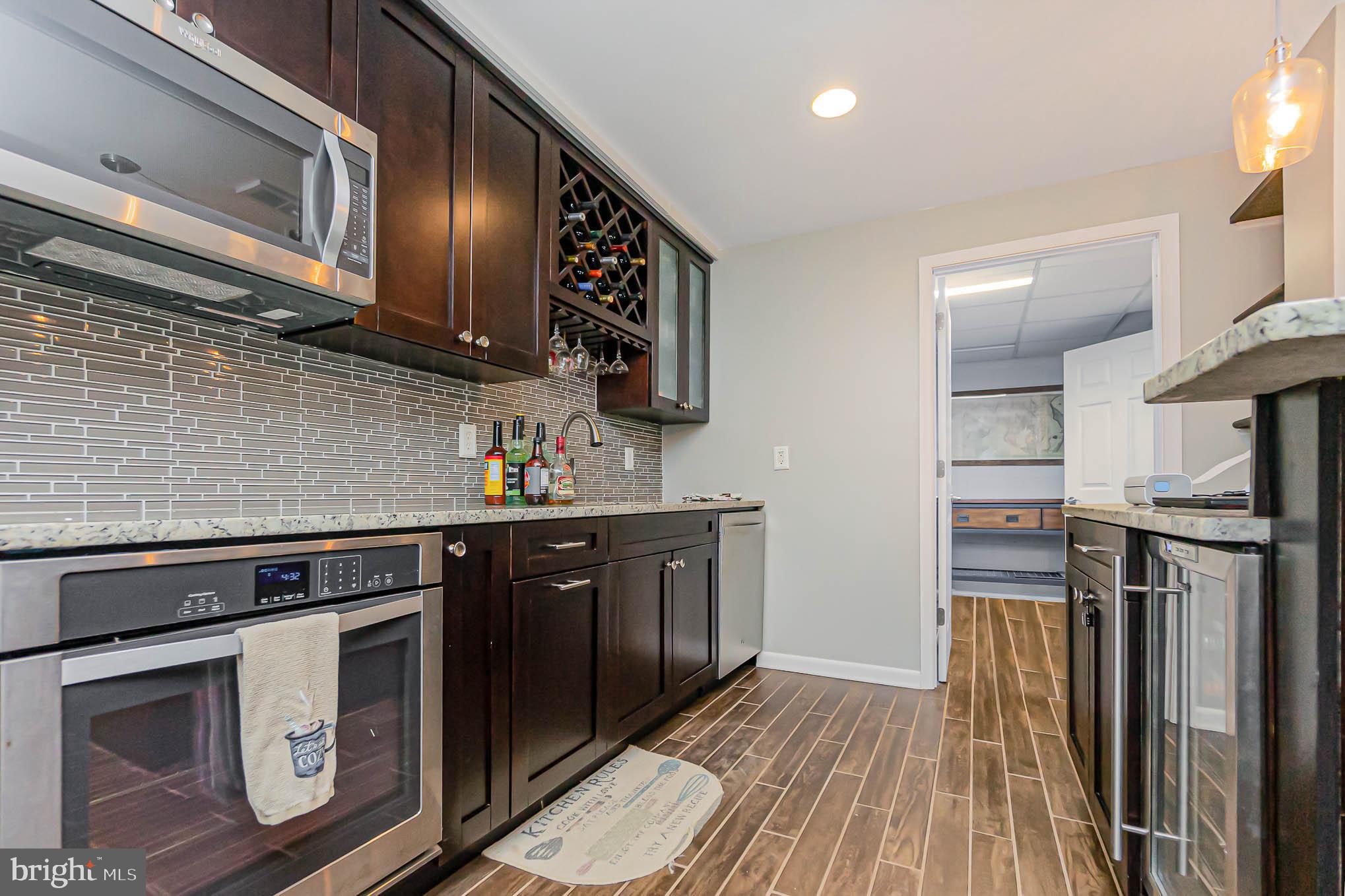616 Weatherby Road Bel Air, MD 21015 - Photo 51 of 58 Lower Level Kitchenette