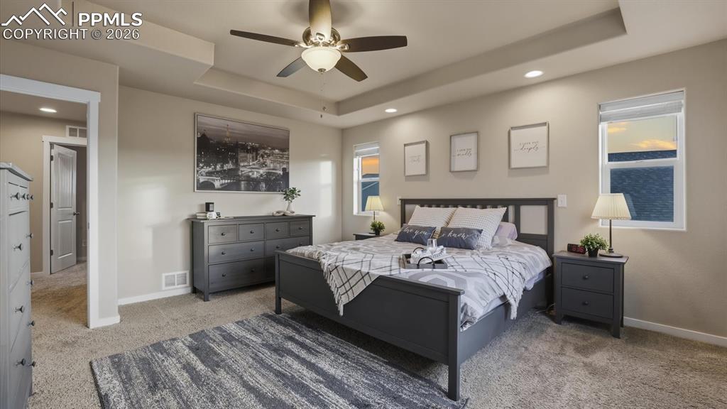7872 Callendale Drive Colorado Springs, CO 80908 - Photo 28 of 50 Upper Level Primary Bedroom.
