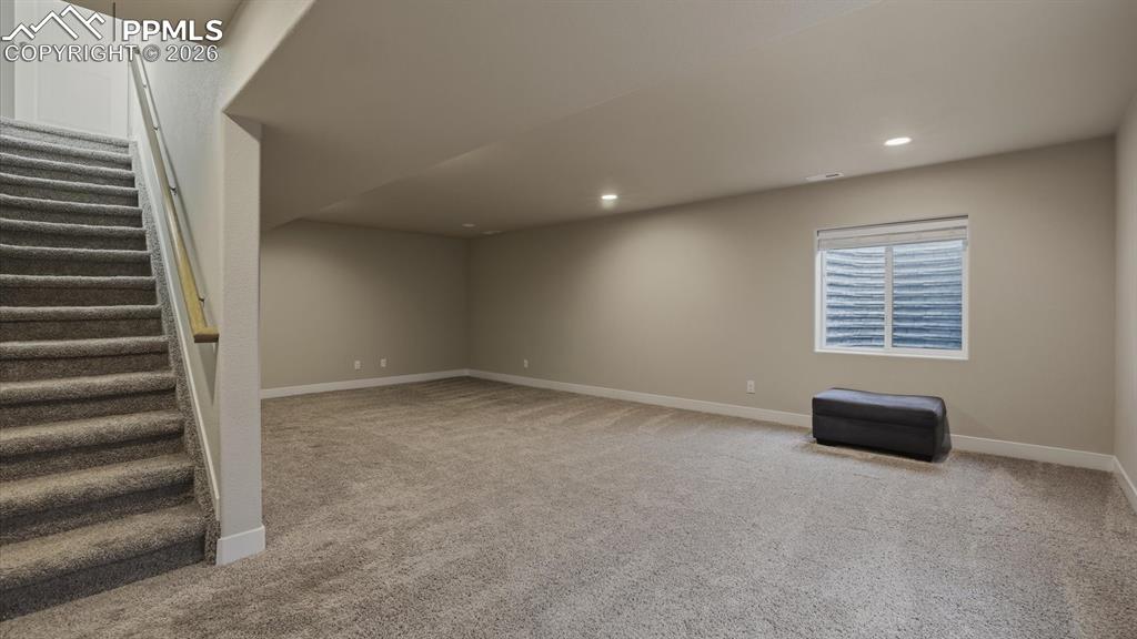 7872 Callendale Drive Colorado Springs, CO 80908 - Photo 41 of 50 Basement Family/Rec Room