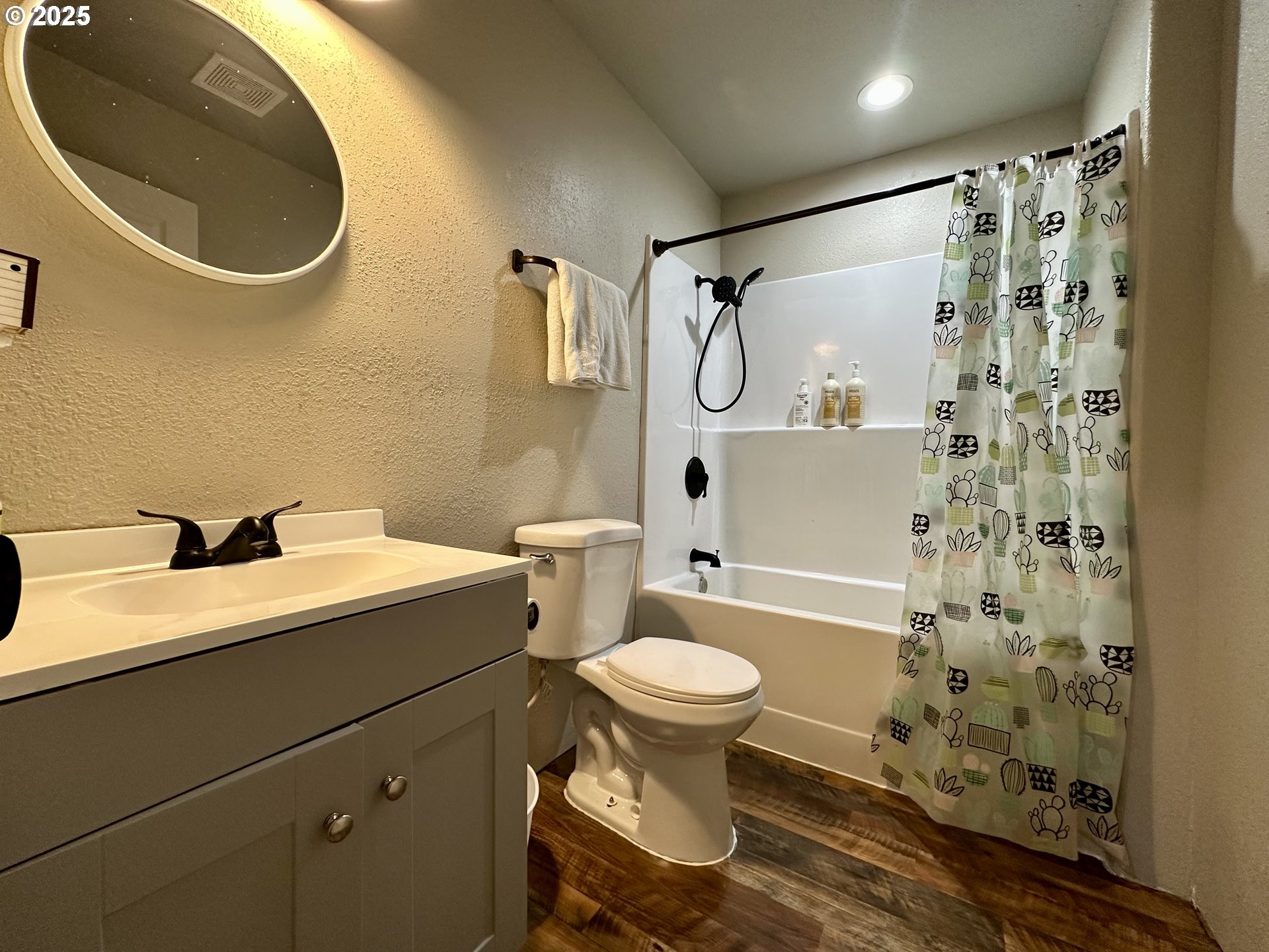 416 4th Street Summerville, OR 97876 - Photo 14 of 40 a bathroom with a sink toilet and shower