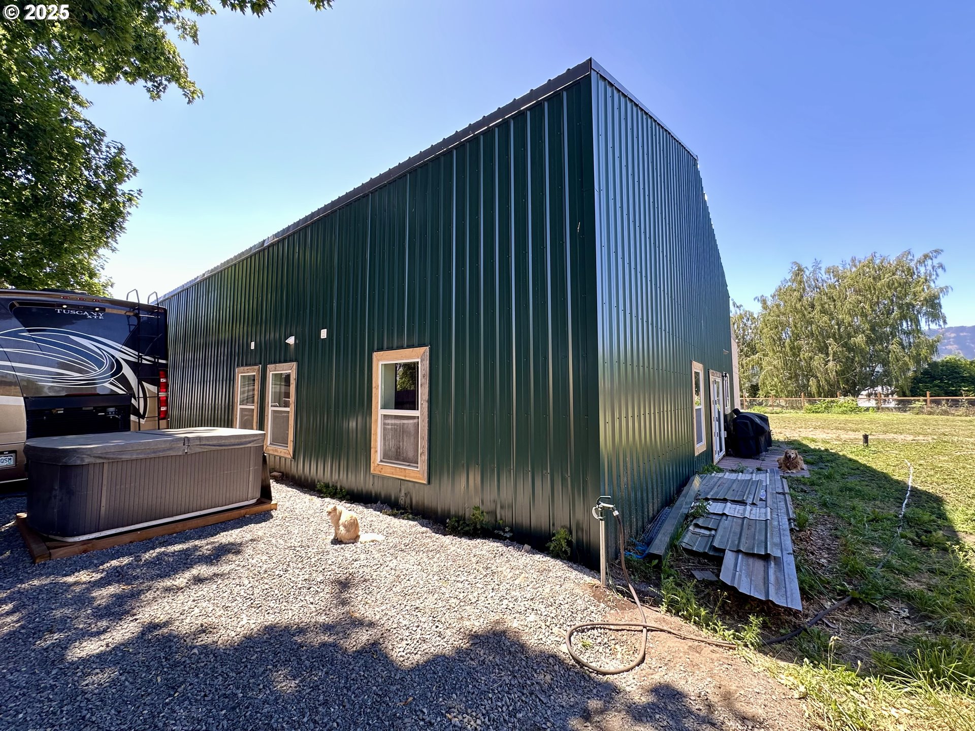 416 4th Street Summerville, OR 97876 - Photo 35 of 40 a view of a back yard of the house