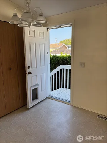 a view of a small space